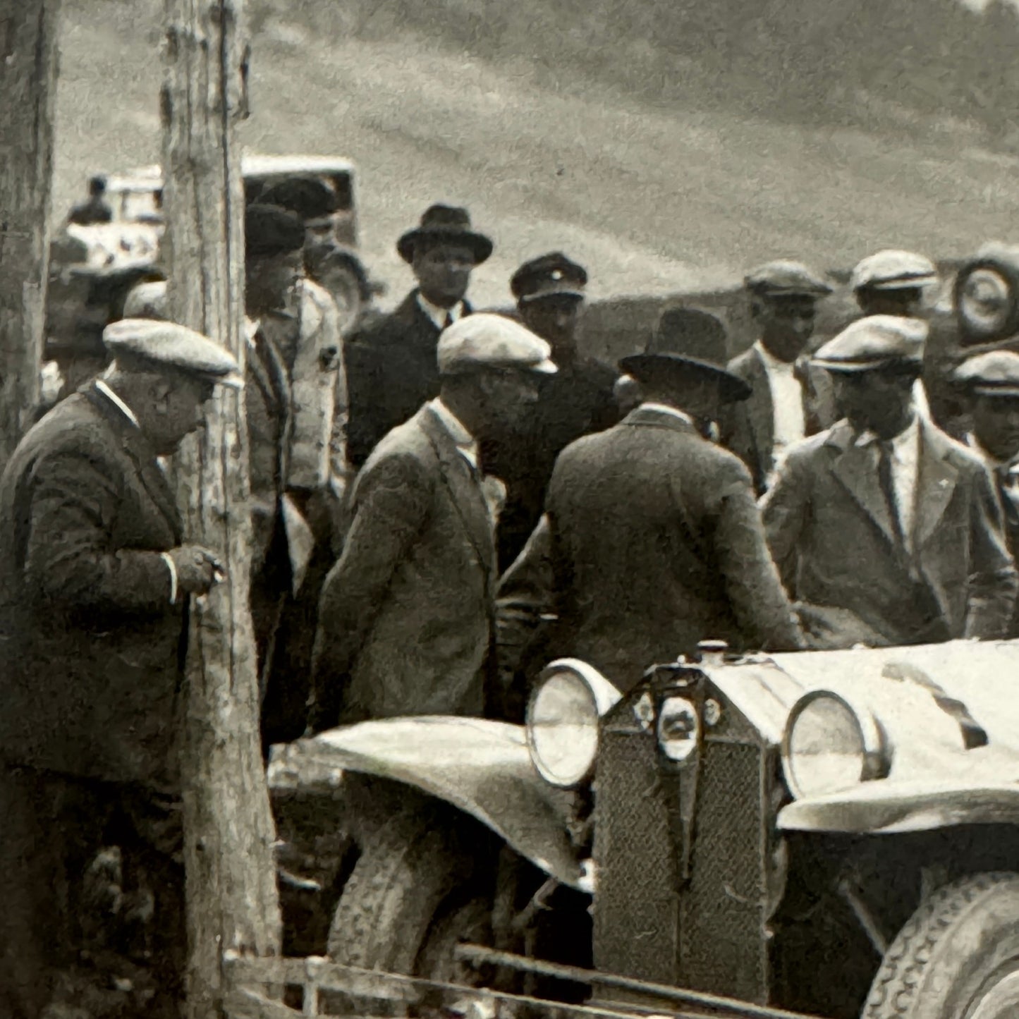 Vintage Car Automobile Photo Photograph Print Italian Italy