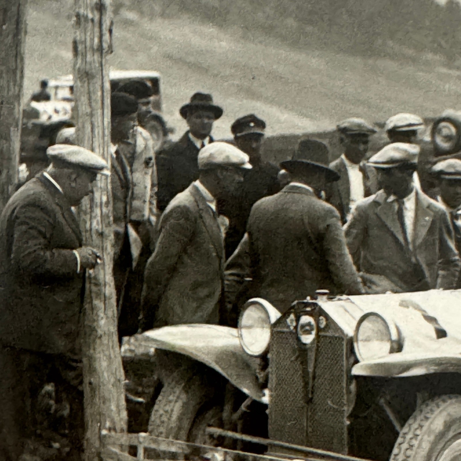 Vintage Car Automobile Photo Photograph Print Italian Italy