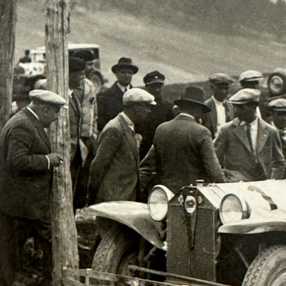 Vintage Car Automobile Photo Photograph Print Italian Italy