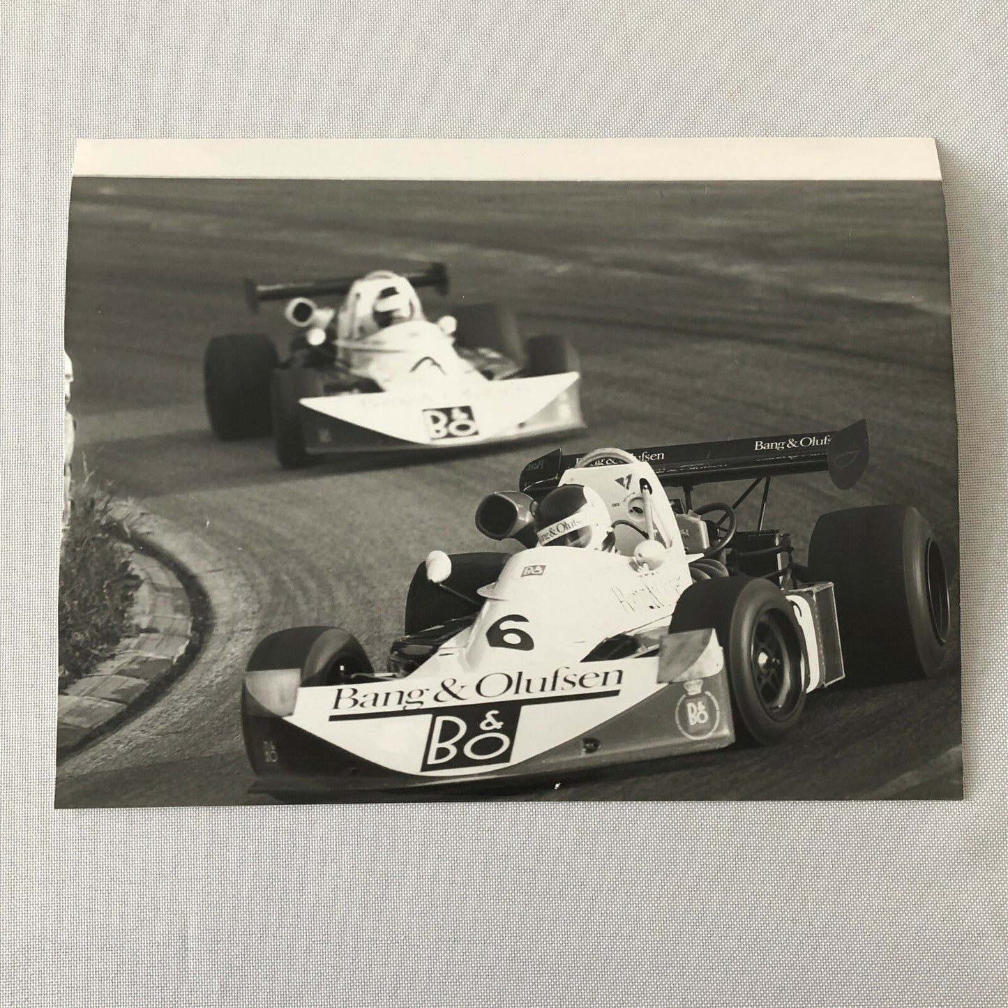 Vintage 1975 Formula 2 F2 Racing Photo Photograph Salzburg Bernard De Dryver 
