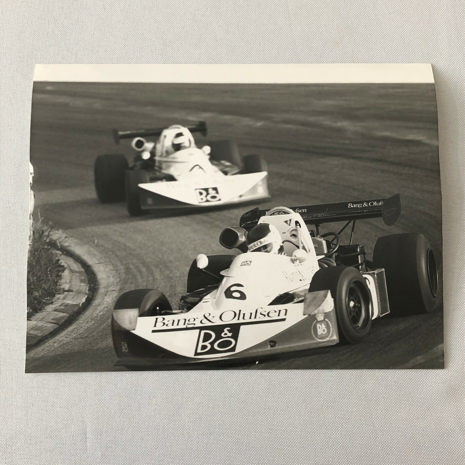 Vintage 1975 Formula 2 F2 Racing Photo Photograph Salzburg Bernard De Dryver 