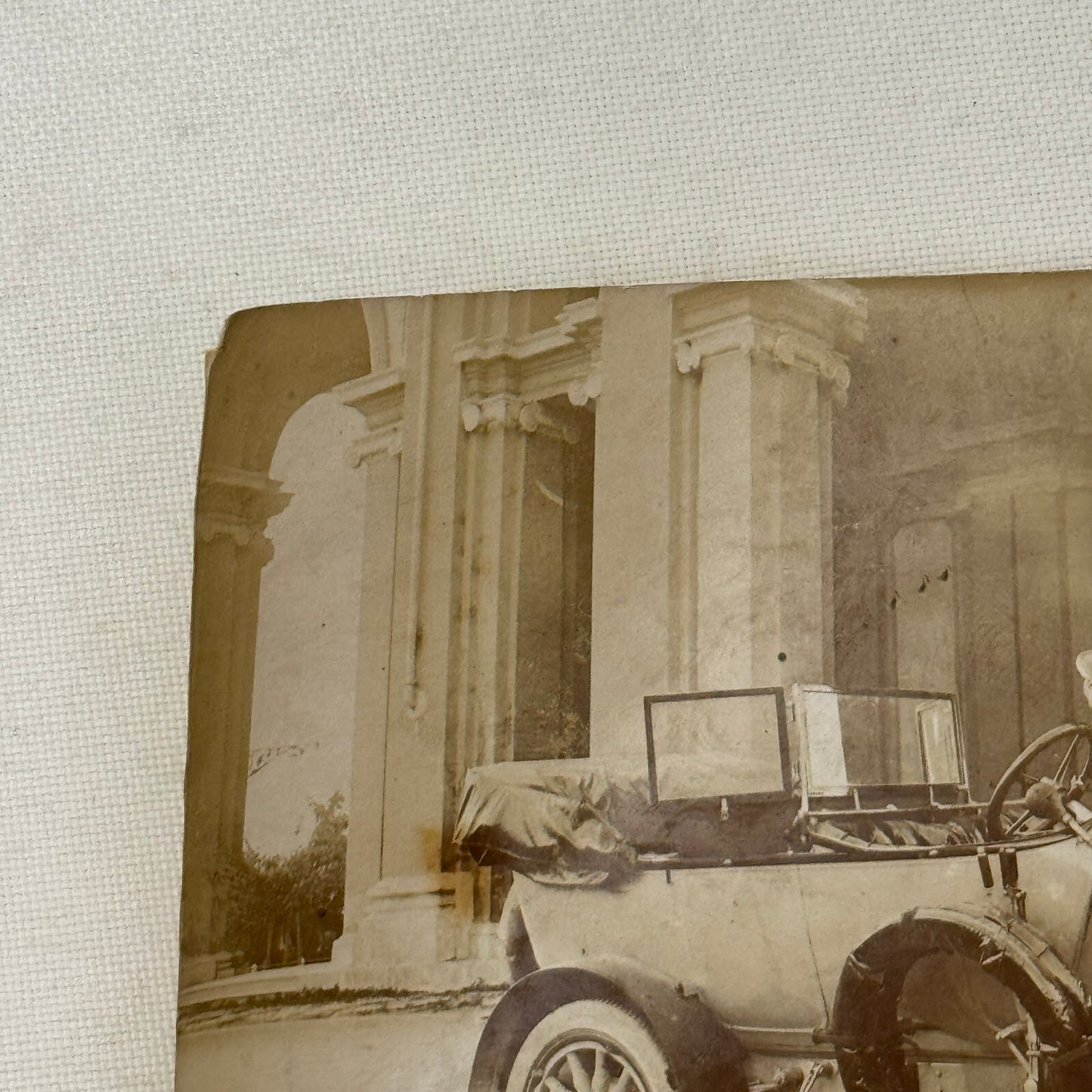 Vintage Photograph Photo Early Antique Car Automobile