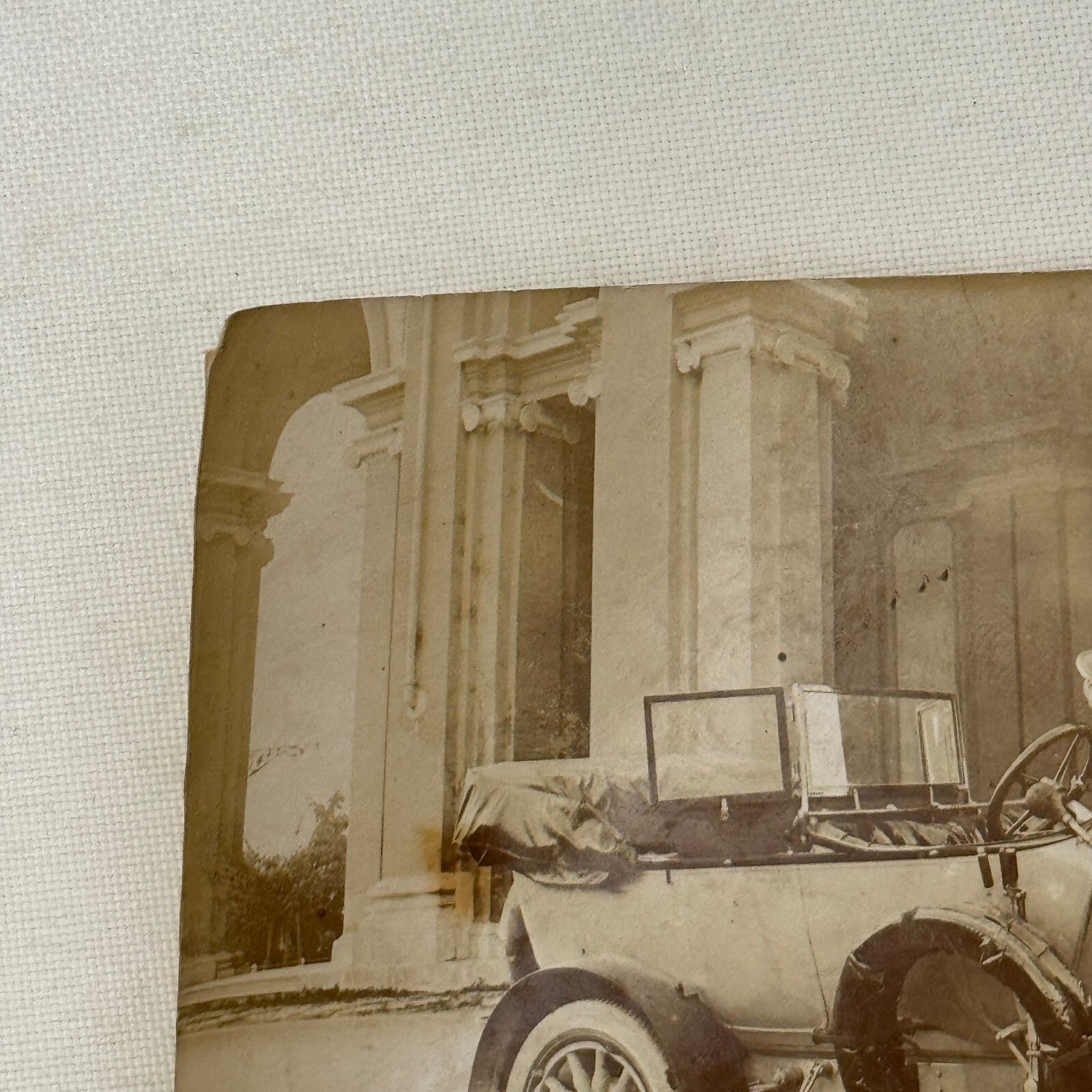 Vintage Photograph Photo Early Antique Car Automobile