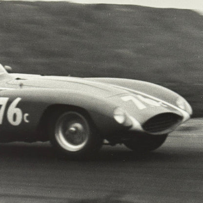 Ferrari Racing Photo Photograph Motorsport Race Vintage Image Modern Print
