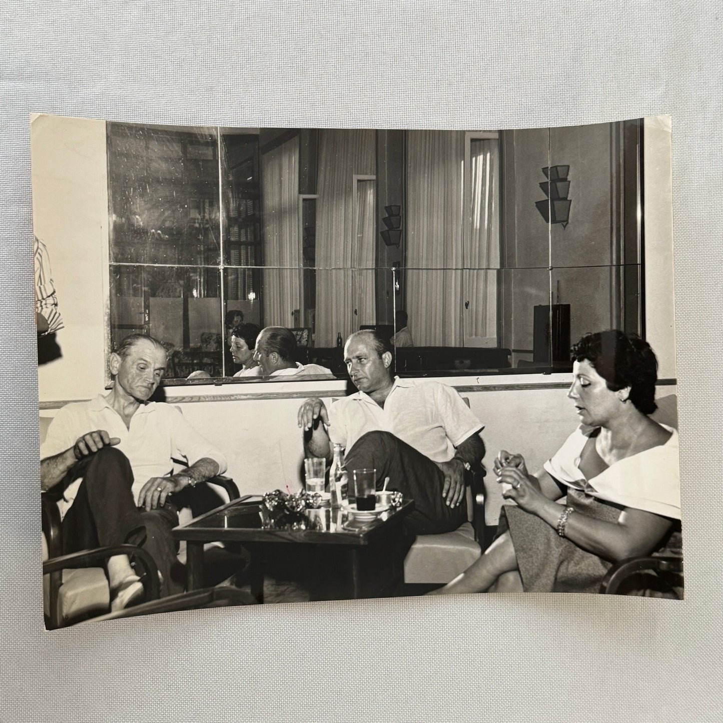 Juan Manuel Fangio Retirement Vacation Holiday Italian Press Photo F1 Racing