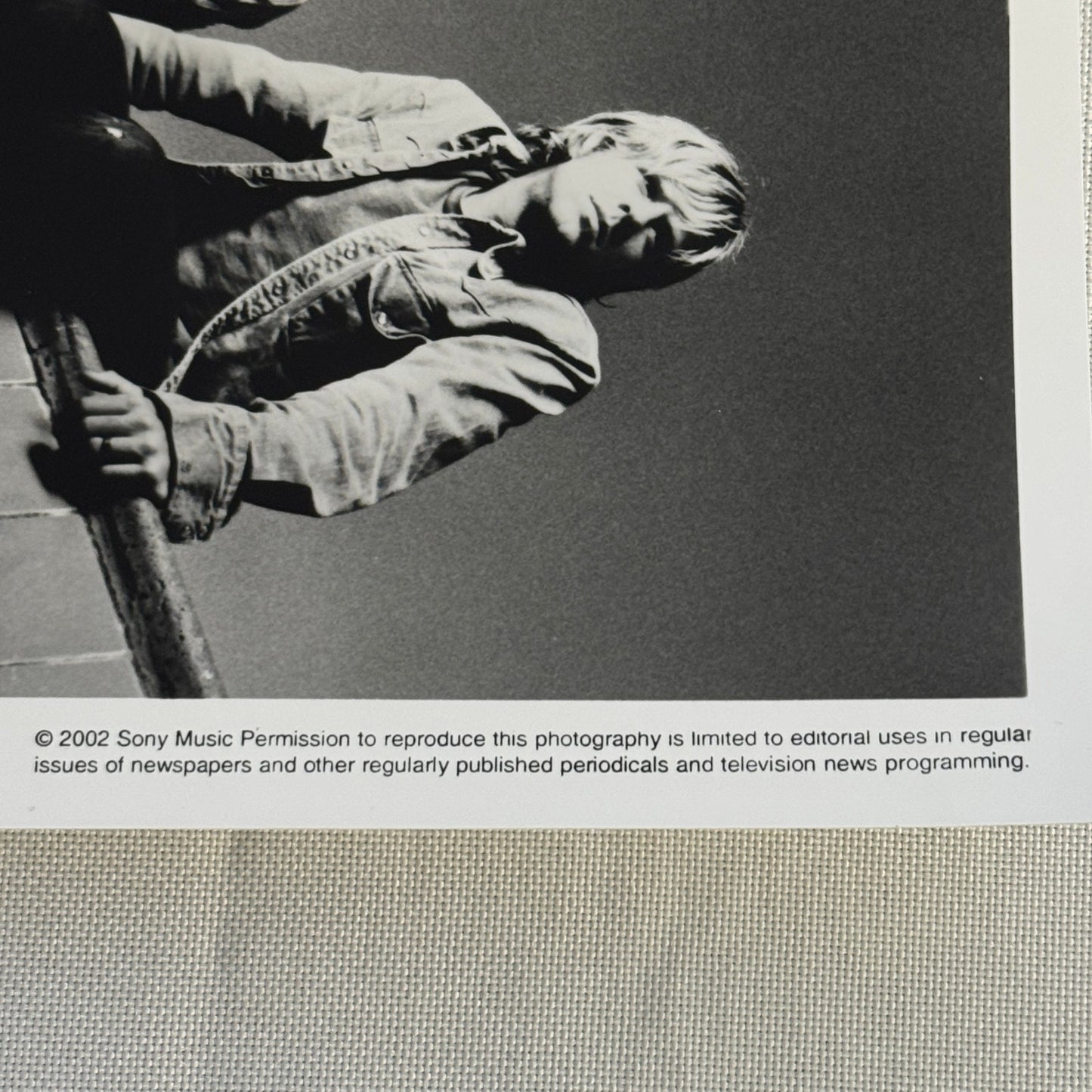 Switchfoot Music Publicity Press Photo Photograph Lot 2x Chad Butler Tim Foreman