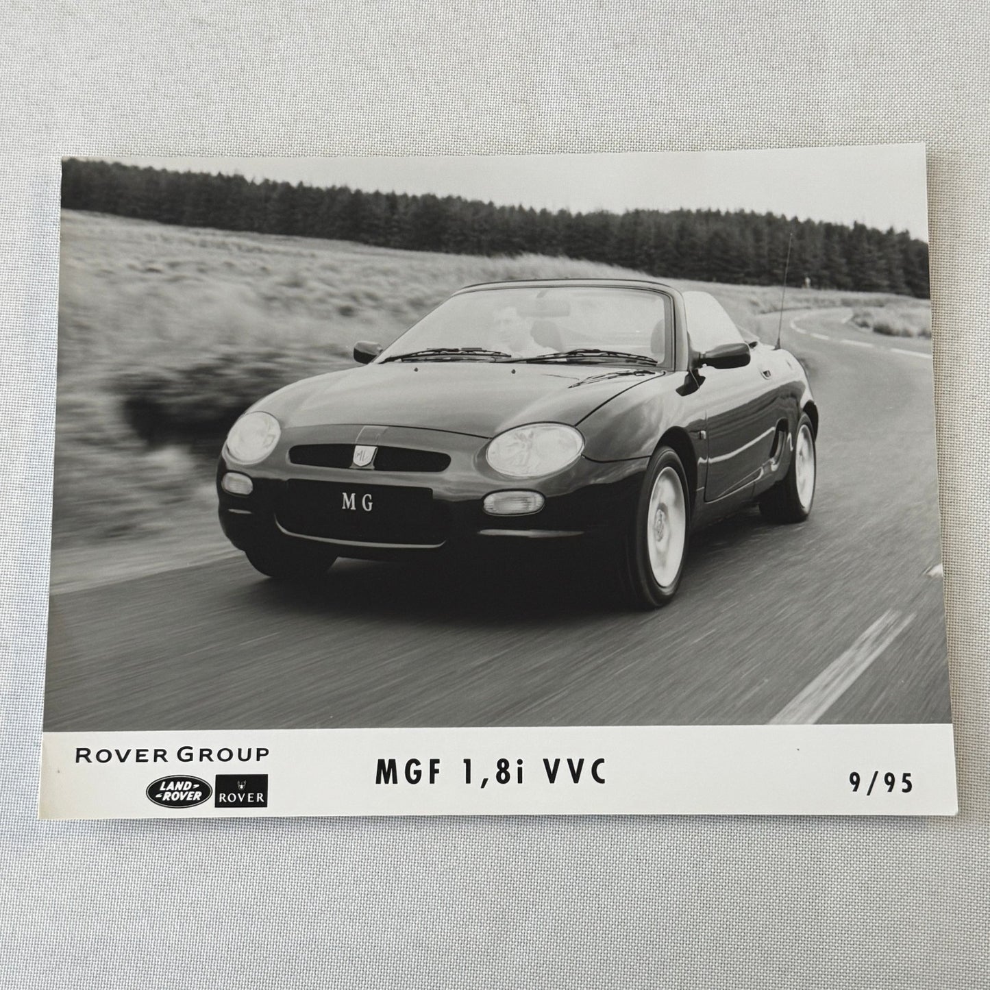 1995 1996 Rover Land Rover Press Kit Mini Cooper MG MGF Range Rover GERMAN