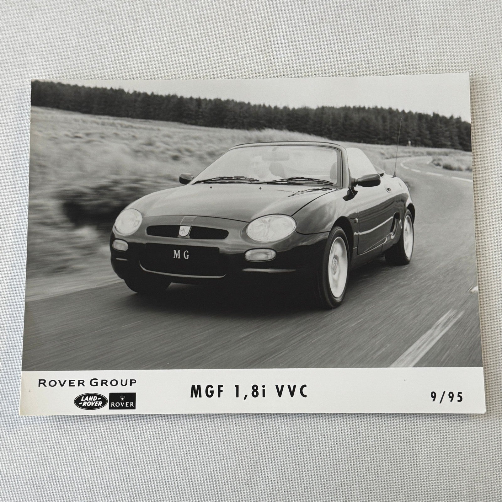 1995 1996 Rover Land Rover Press Kit Mini Cooper MG MGF Range Rover GERMAN