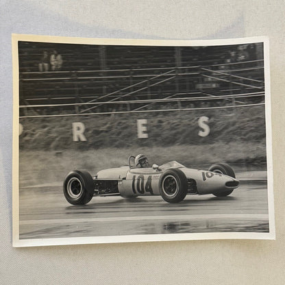 Vintage Racing Photo Photograph F3 Hans Stiller Brabham Repco 1966 Clubmans