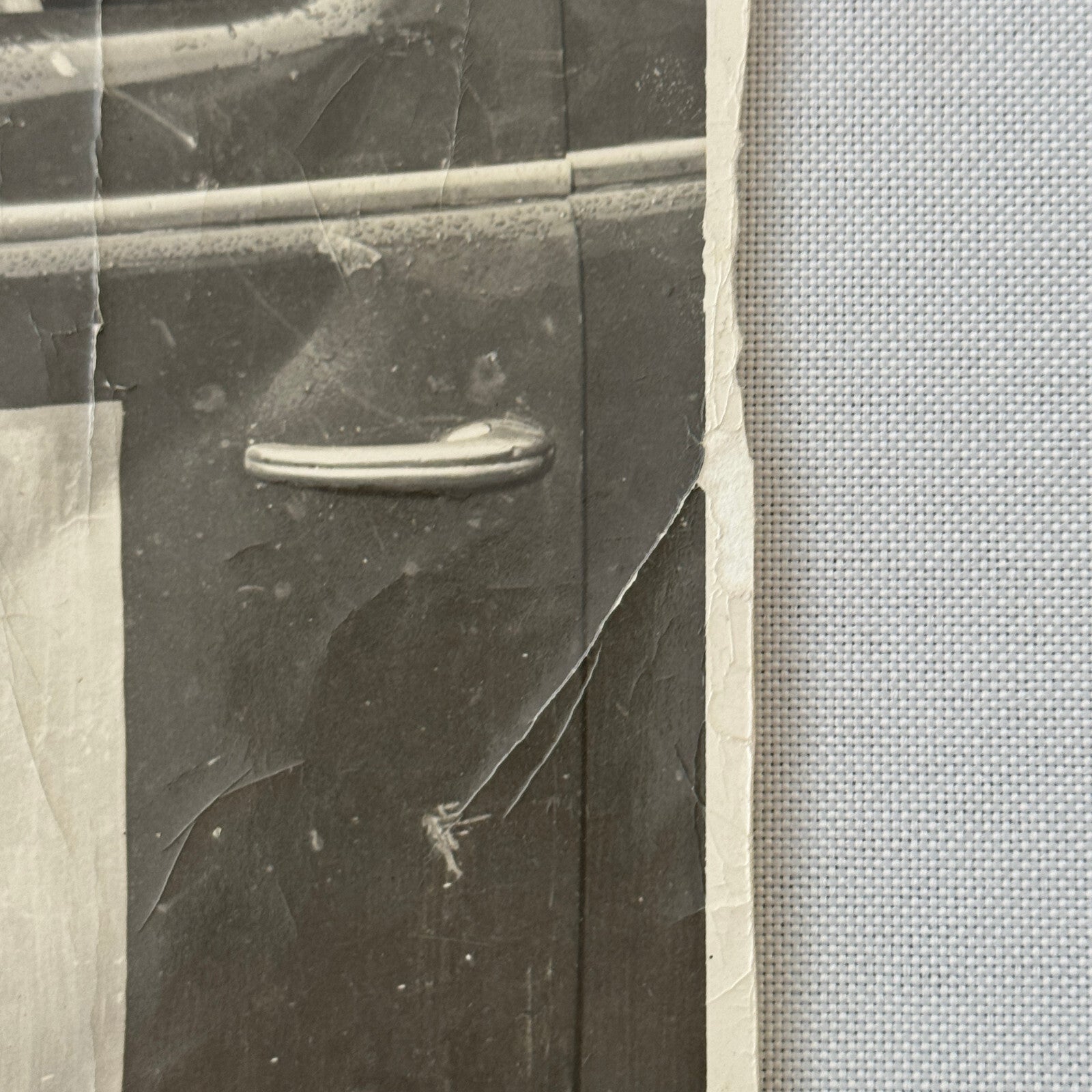 Vintage Stock Car Racing Car Driver Photo Photograph