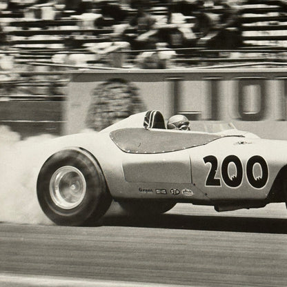 Vintage Dragster Drag Racing Photo Photograph Dean Moon Moonbeam Devin Car