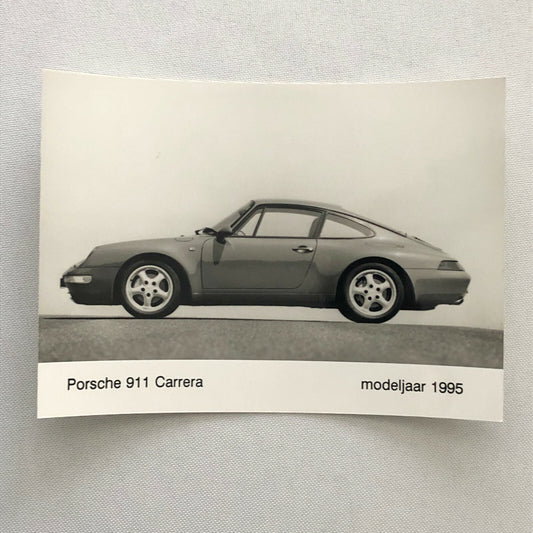 1995 Porsche 911 Carrera Factory Press Photo Photograph Print 