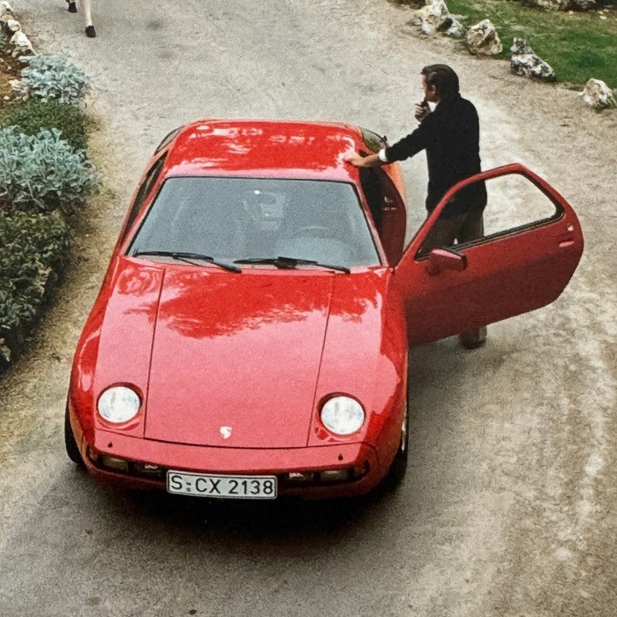 Porsche 928 Car Museum Postcard Vintage Image Modern Post Card