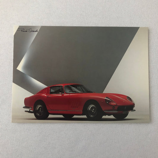 Ferrari 275 GTB Rene Staud Postcard Post Card Ferrari 275GTB