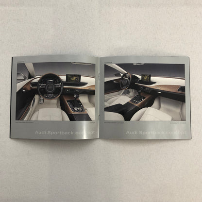 2009 Audi Sportback Concept Car Press Kit Photo CD Box