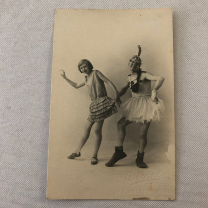Circus Real Photo Postcard RPPC Clown Performer Comedy Act