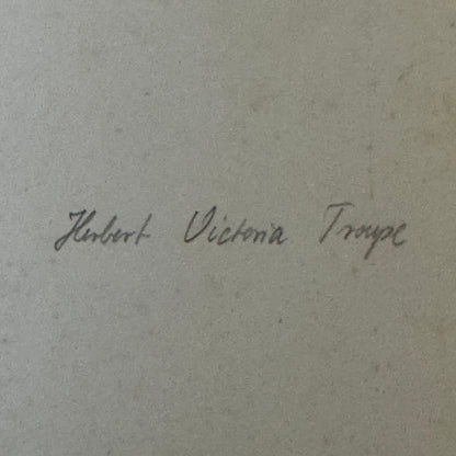 Vintage Circus Act Photo Photograph Musicians Unicycles Herbert Victoria Troupe