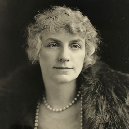 Press Photo Photograph Womens Auxiliary Veterans Association President 1928