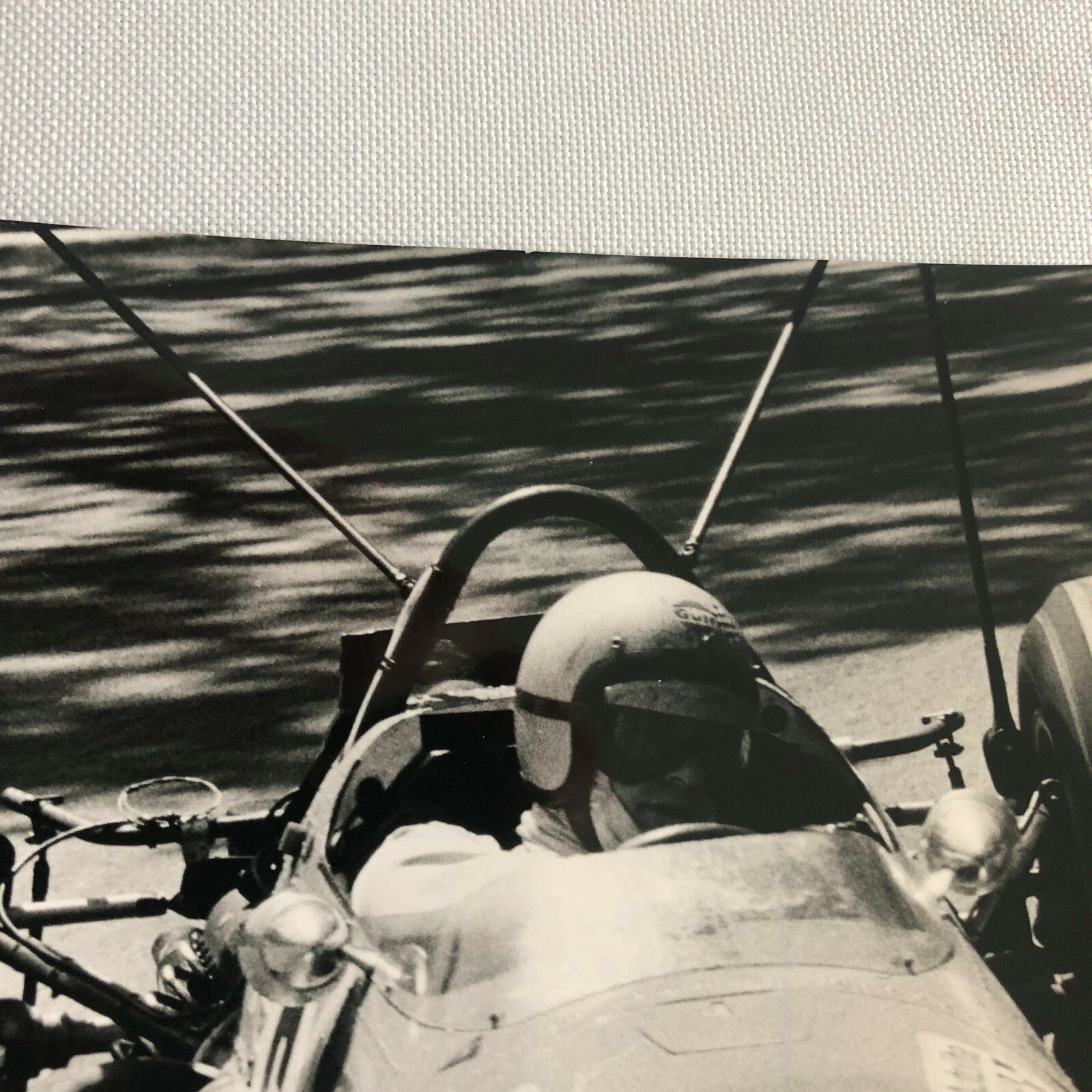 Vintage Barcelona 1969 Grand Prix Racing Photo Photograph Bruce McLaren CAHIER 