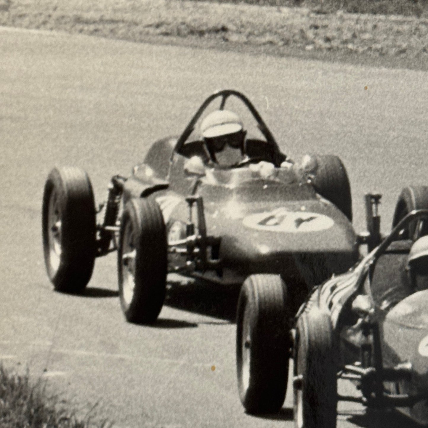 Vintage Car Racing Photo Circuit Mont Tremblant Quebec Photograph