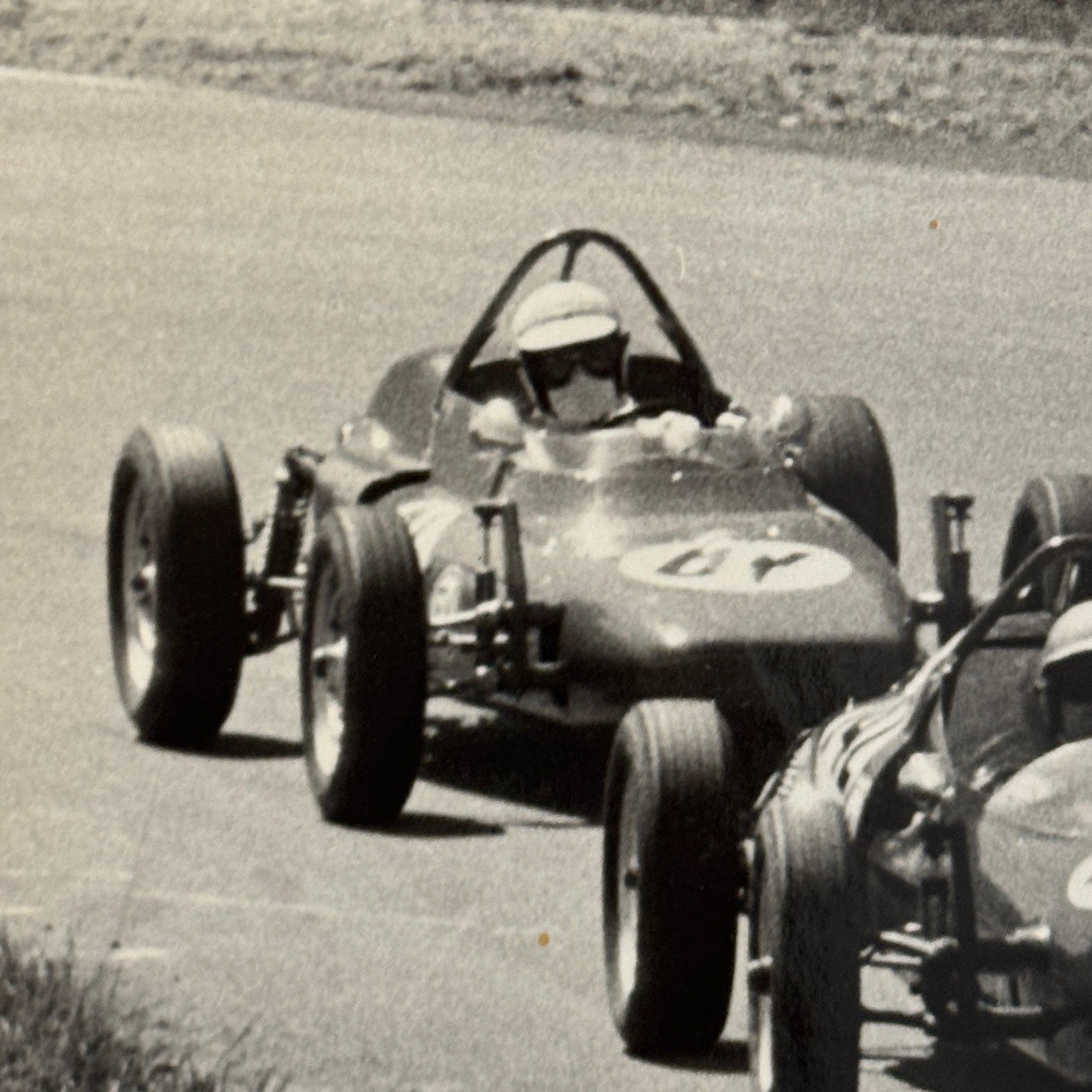 Vintage Car Racing Photo Circuit Mont Tremblant Quebec Photograph