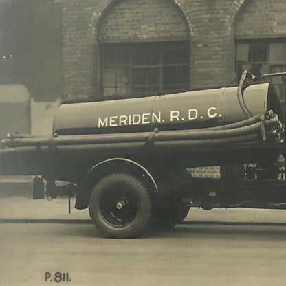 Antique Fire Truck Aparatus Photo Photograph Meriden RDC 