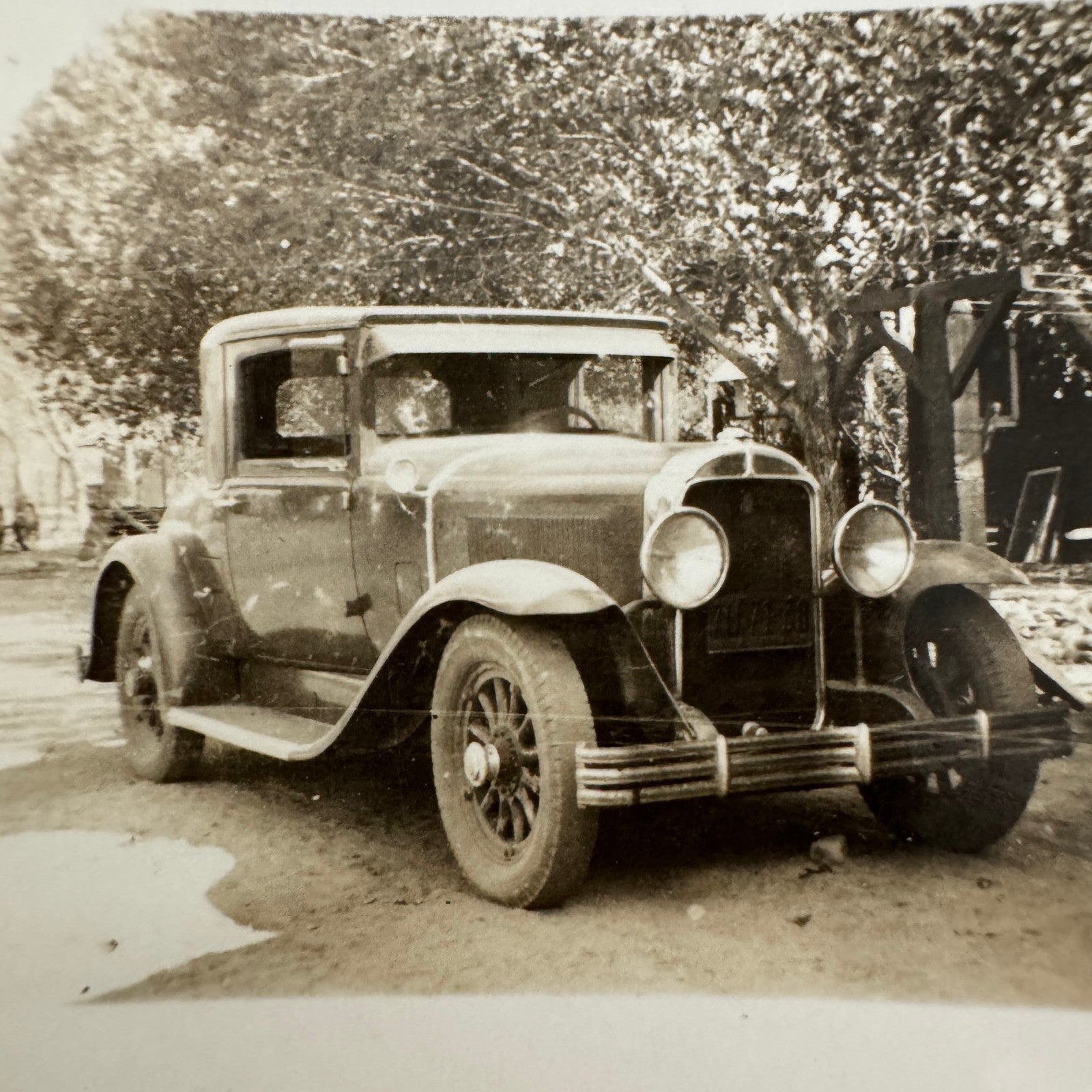 Vintage Buick Car Photo Photograph Print Automobile Snapshot