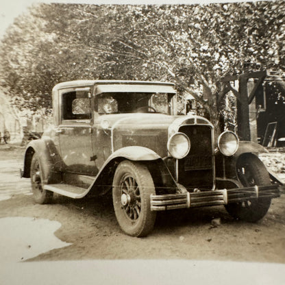 Vintage Buick Car Photo Photograph Print Automobile Snapshot