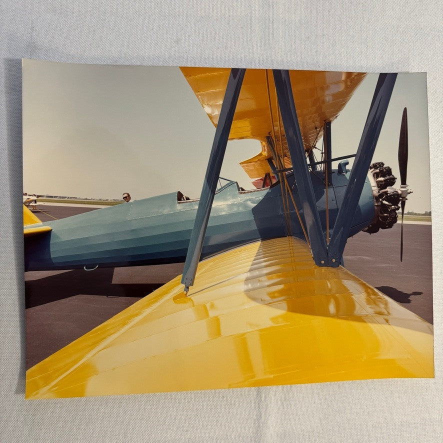 Vintage Aerobatic Aircraft Airshow Photo Large Aviation Photograph 1970s 1980s