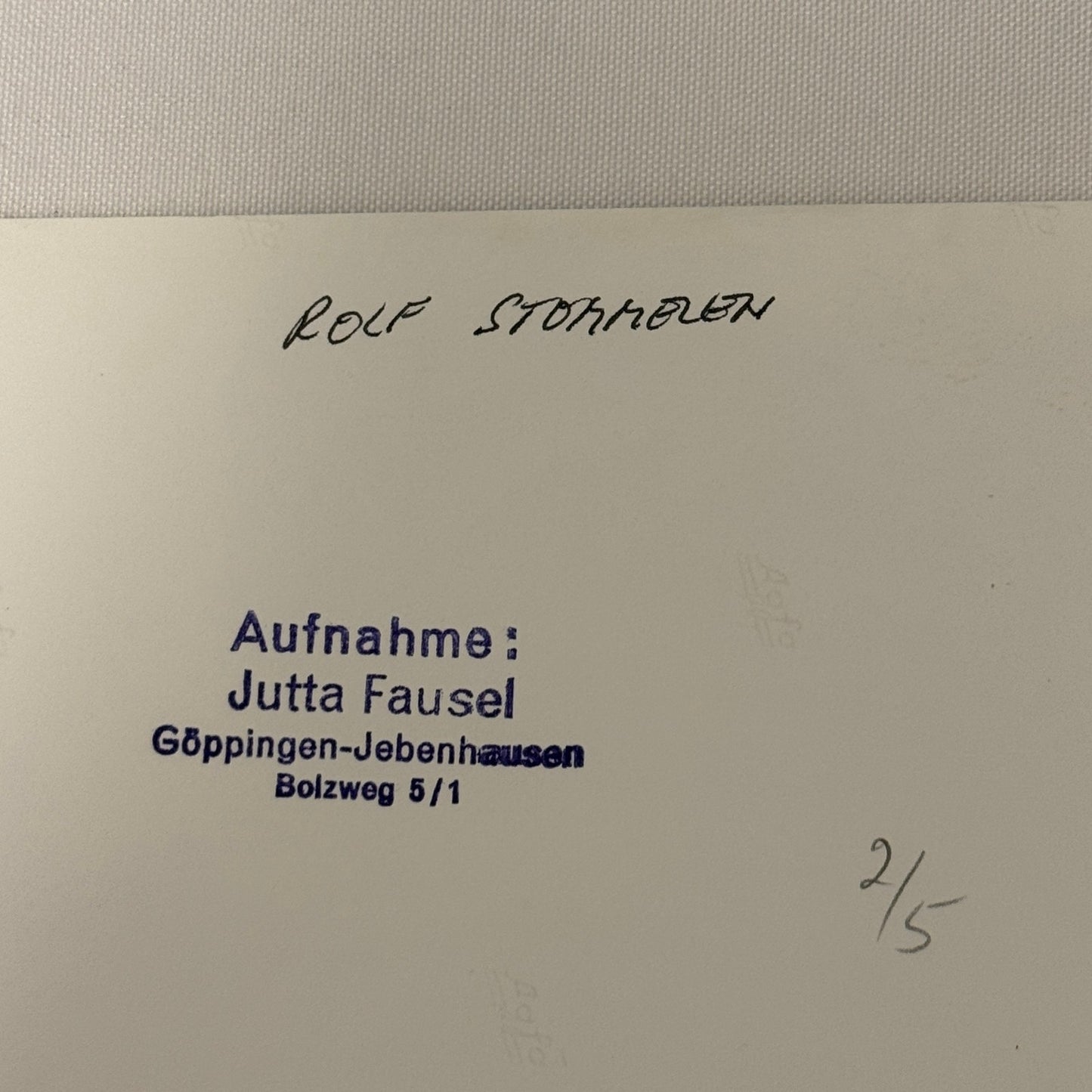 Vintage Racing Photo 1970 German Grand Prix Rolf Stommelen Motorsport Photograph