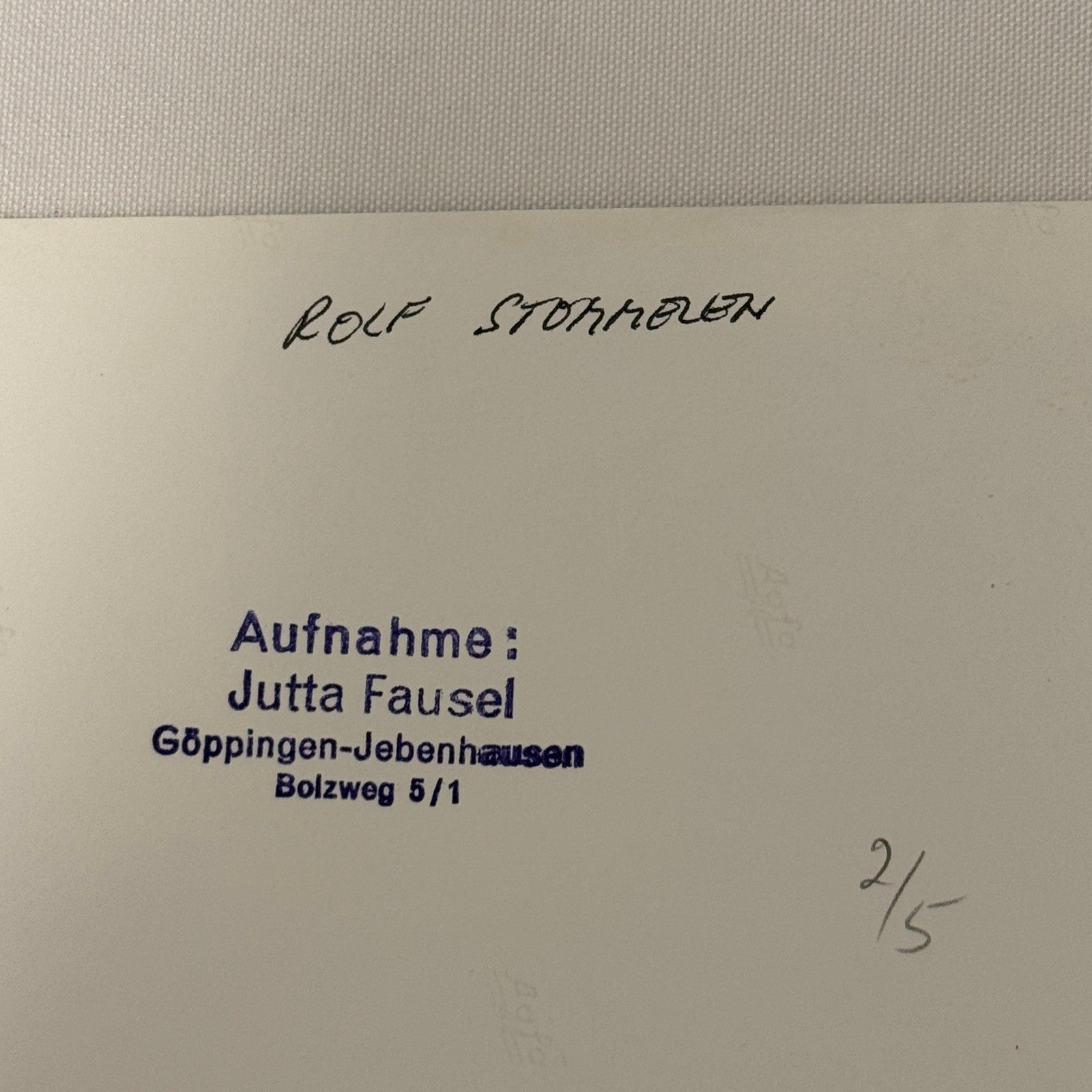 Vintage Racing Photo 1970 German Grand Prix Rolf Stommelen Motorsport Photograph