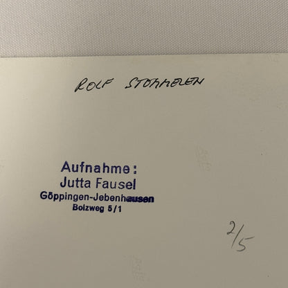 Vintage Racing Photo 1970 German Grand Prix Rolf Stommelen Motorsport Photograph