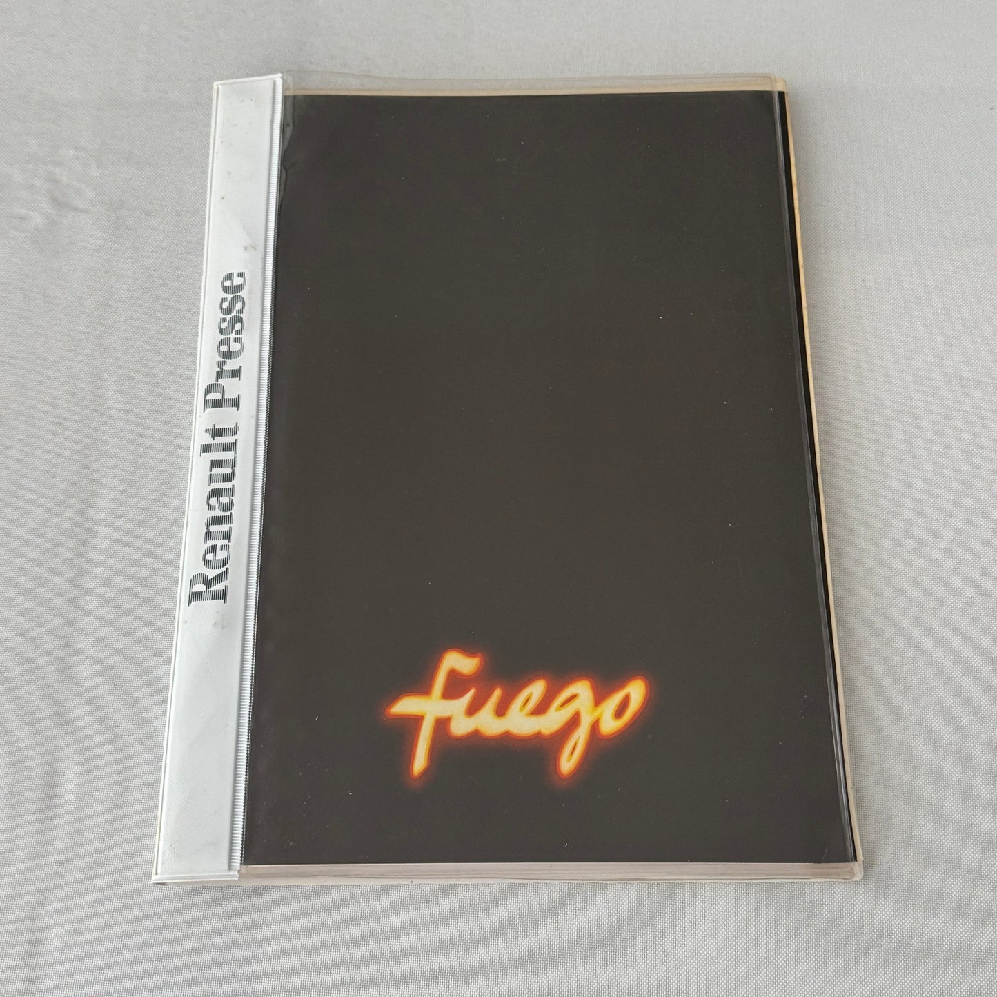 Renault Fuego Vintage Press Kit Brochure Photos 1980 GERMAN Text