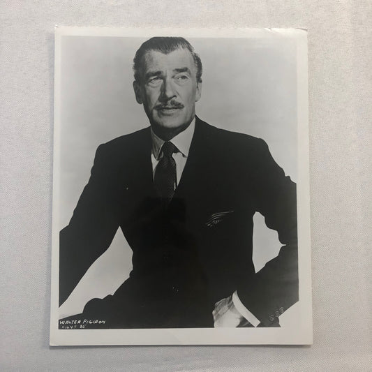Walter Pidgeon Actor Portrait Photo Photograph Vintage