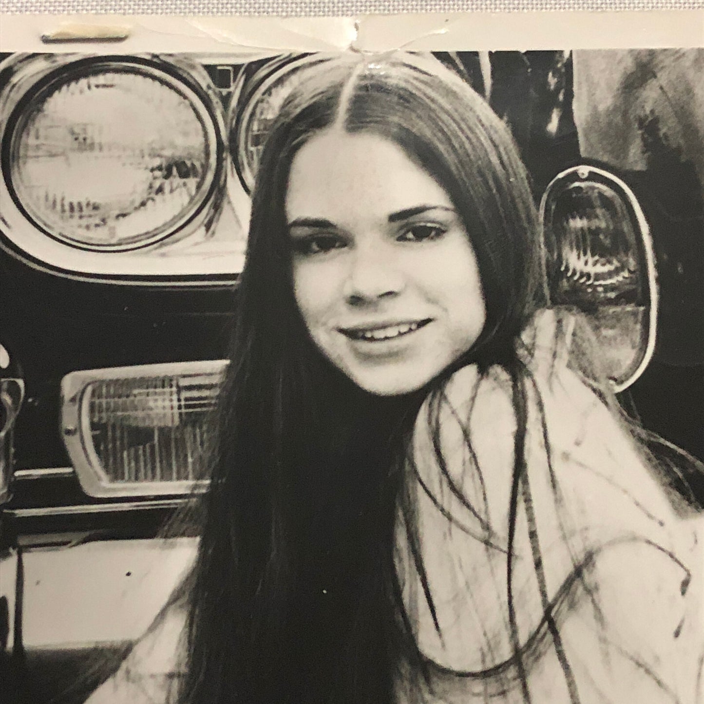 Hollywood Movie Star Actress Photo Photograph Print Unidentified Beautiful Car