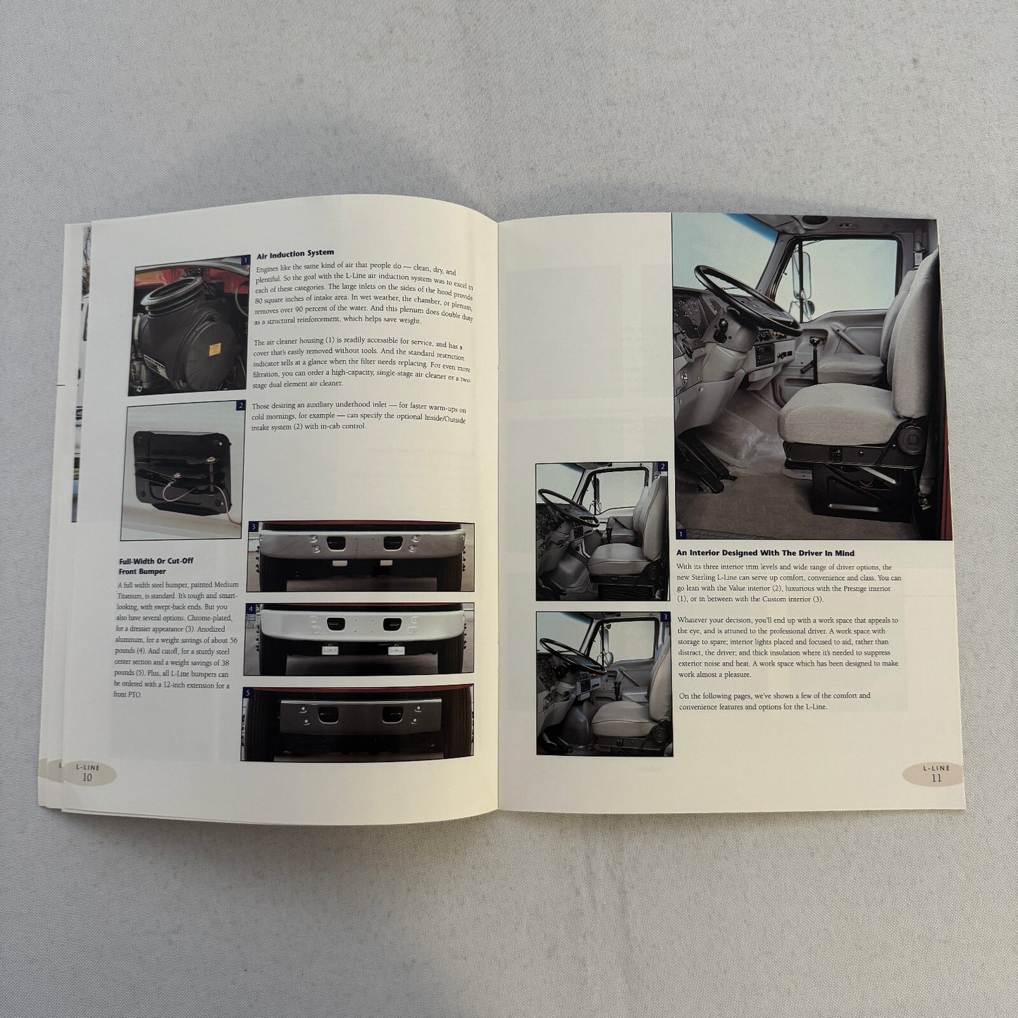 Sterling Truck L-Line L Line Sales Brochure Catalog Advertising