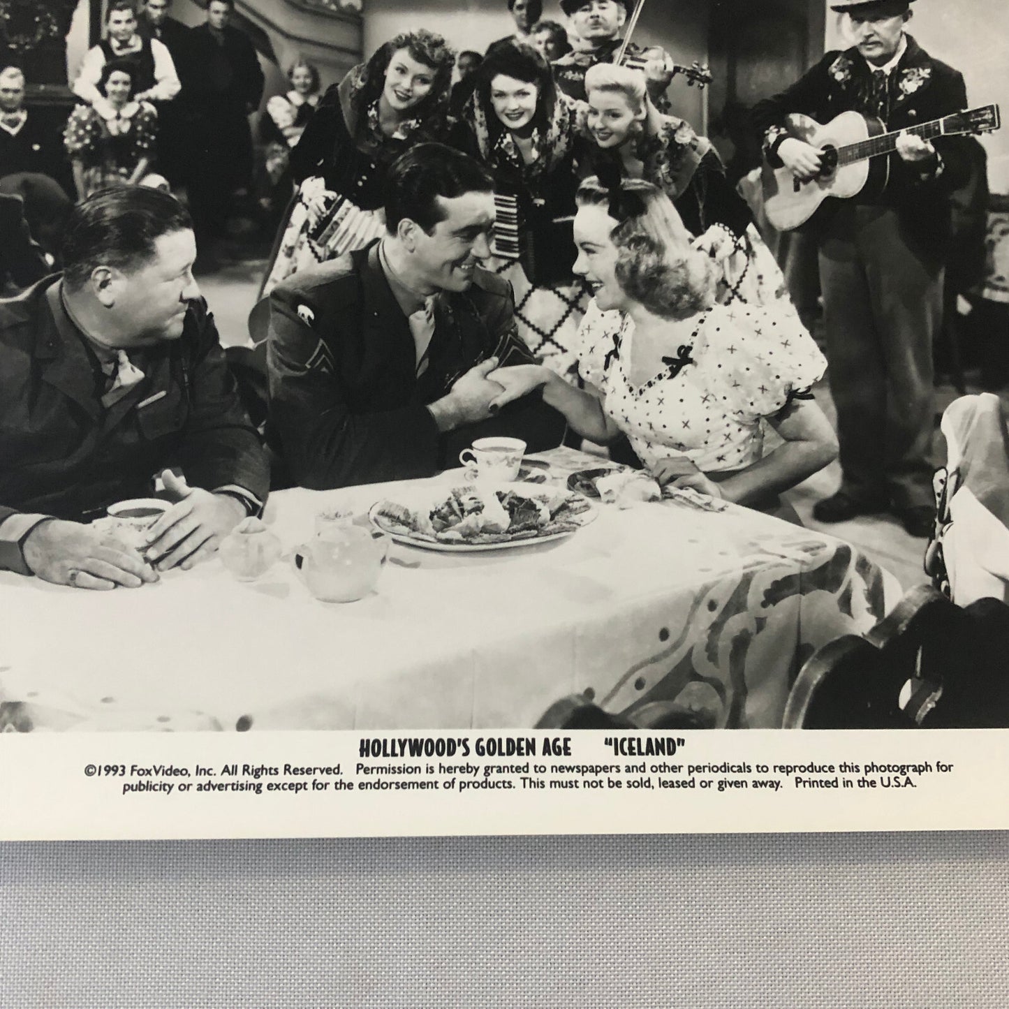 Movie Film Press Photo Photograph Iceland Hollywood Golden Age 1993