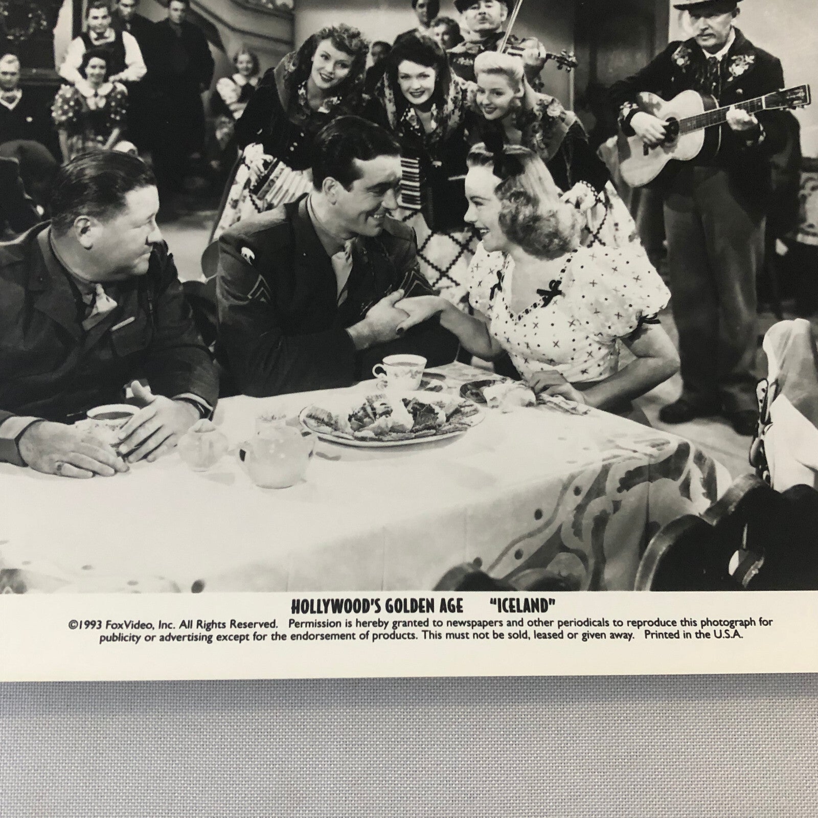 Movie Film Press Photo Photograph Iceland Hollywood Golden Age 1993