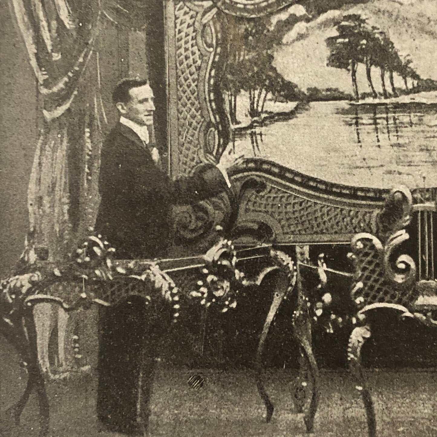 Circus Performer Speed Painting Musician Act German Postcard Post Card De Hasse