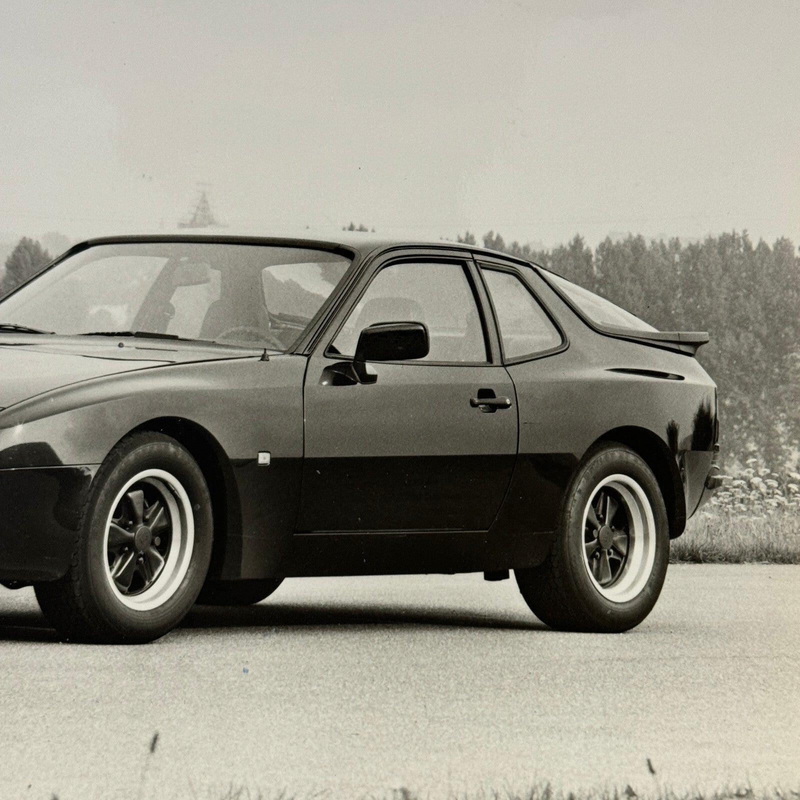 Porsche 944 Car Factory Press Photo Photograph Vintage