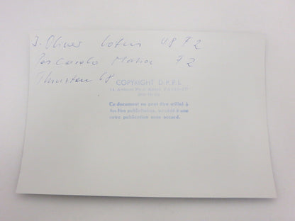 Vintage 1968 Car Racing Photo Photograph - Formula 2 ? Lotus Matra 