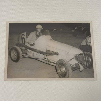 Vintage Midget Racing Car Photo Photograph Print Motorsport
