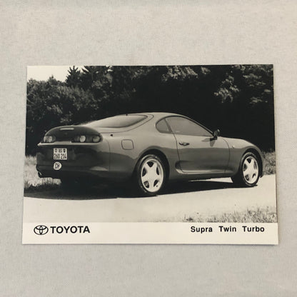 Toyota Supra Twin Turbo Factory Press Photo Photograph Print