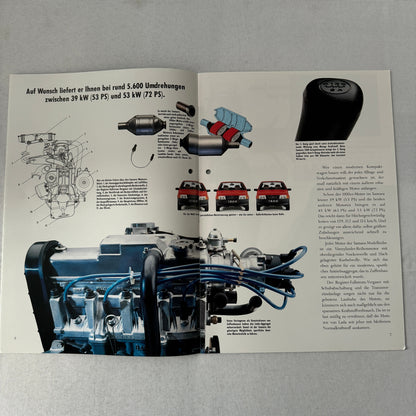 Lada Samara Car Sales Brochure Catalog Prospekt GERMAN Text