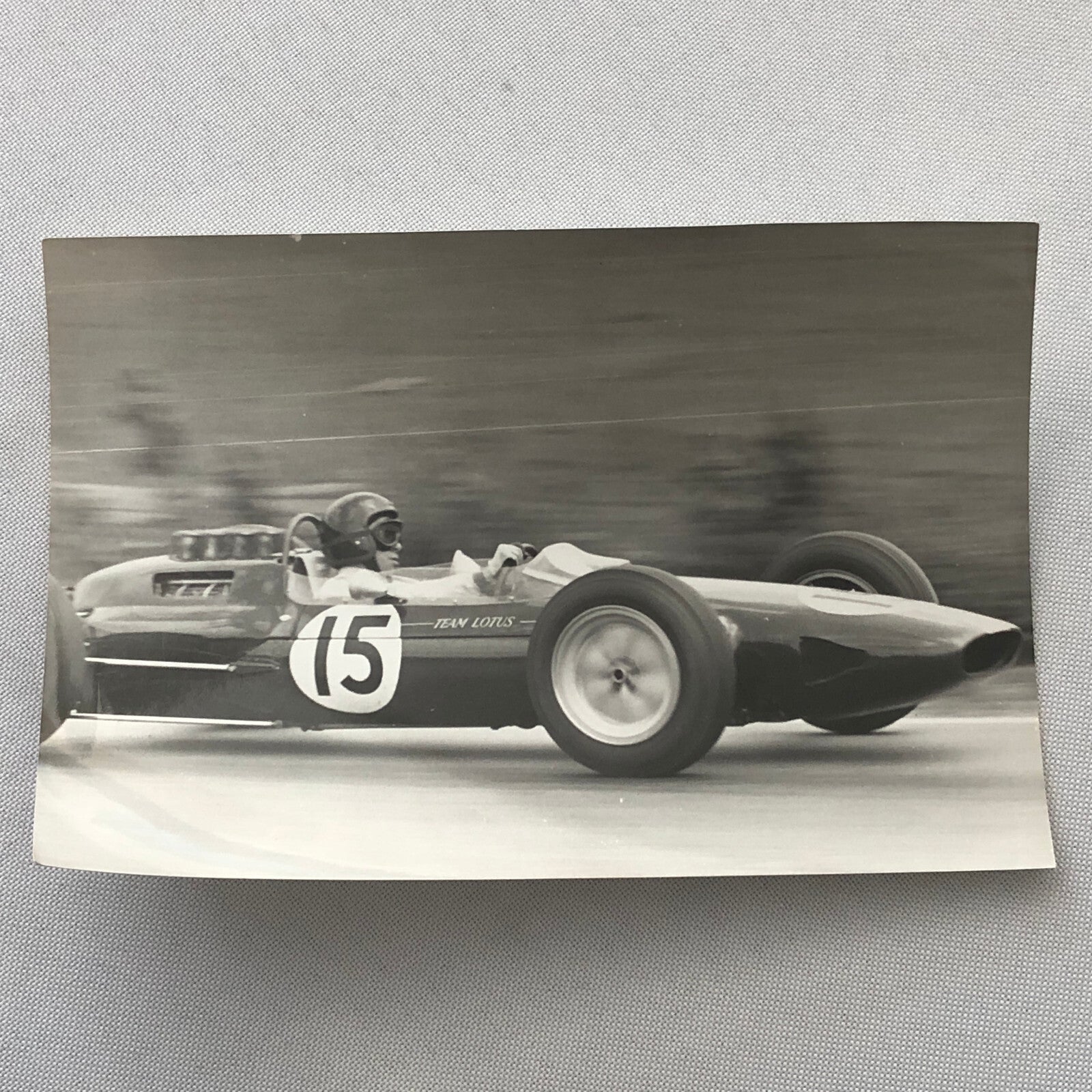 Vintage Solitude Grand Prix Racing Photo Photograph Lotus Car