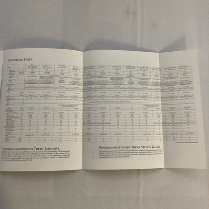 Lancia Thema Car Sales Brochure Catalog German Text