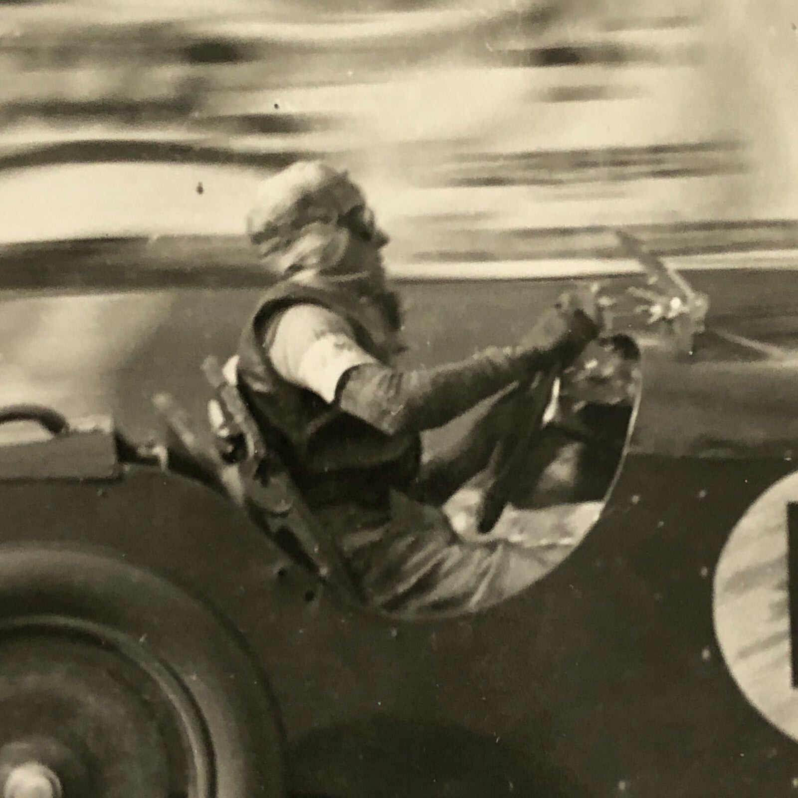 Vintage Racing Car Photo Photograph Print 