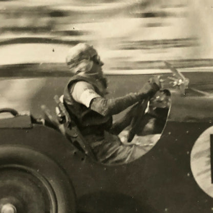 Vintage Racing Car Photo Photograph Print 