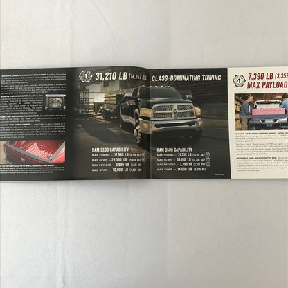 2016 Dodge Ram 2500 / 3500 Pickup Sales Brochure Catalog Outdoorsman Power Wagon