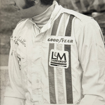 Vintage Racing Photo Photograph Driver Jody Scheckter Brian Redman